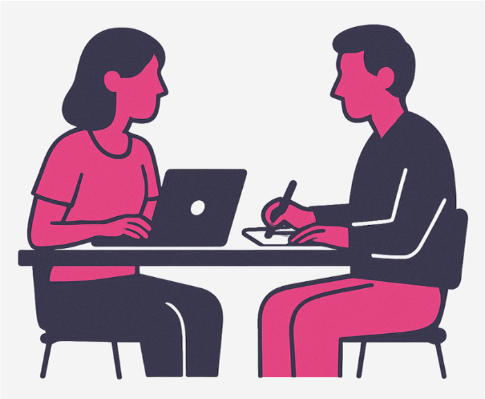 Consultations are not monologues. We work together.